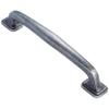 Antique Cabinet Drawer Handles, 2Pcs Small Handle Retro Cupboard Wardrobe Door Shoe Cabinet Furniture Tv Cabinet Drawer Cabinet Door Handle Bronze (Color : Ancient Silver) view 1