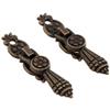 ECOLFE Antique Cabinet Drawer Handles, 2Pcs Antique Handles Drawer Pull Cabinet Drawer Kitchen Door Handle Furniture Knob Wood Box Pull Handle view 2