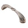Antique Cabinet Drawer Handles, 2Pcs Antique Drawer Cabinet Door Cabinet Handle Classical Furniture Handle Silver Zinc Alloy Handle 96Mm (Color : 128mm) view 1