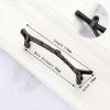 antique cabinet drawer handles, 2 Pieces Cabinet Handle,Handle Zinc Alloy Tree Branch Shape Solid Cabinet Handle Simple Style Furniture Door Accessory Durable(Ahole Distance 128mm)(A Hole distance 128 view 2