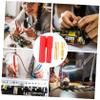 Homoyoyo 2pcs Insulated DIY Banana Plug Adapter Plated for Soldering Replacement for Old Broken Connectors view 2