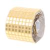 NUOBESTY 1roll Mirror Acrylic Sticker Tiles Self-Adhesive Wall for Home Kitchen Bathroom and Bedroom Square view 1
