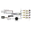 Asixxsix Video Switcher, Intelligent Car Video Switcher Easy Installation Multi Input Car Video Switcher Converter 4 Input 1 Output Switch Video System Auto Parts with Remote Control view 4
