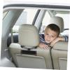 DOITOOL Car Headrest Tablet Holder Adjustable Rotatable Mount for Backseat Soft Lining Protection Lightweight and Portable Cradle for Tablets and Smartphones Gray Color view 2