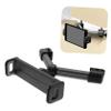 DOITOOL Car Headrest Tablet Holder Adjustable Rotatable Mount for Backseat Soft Lining Protection Lightweight and Portable Cradle for Tablets and Smartphones Gray Color view 3
