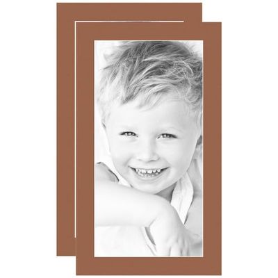 10x20 Autumn/Paloma Custom Mat for Picture Frame with 6x16 Opening Size (Mat Only, Frame NOT Included) - 2 Pack