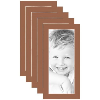 8x20 Autumn/Paloma Custom Mat for Picture Frame with 4x16 Opening Size (Mat Only, Frame NOT Included) - 5 Pack