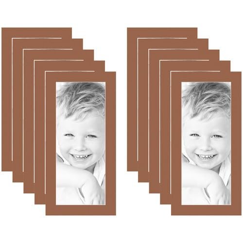 8x20 Autumn/Paloma Custom Mat for Picture Frame with 4x16 Opening Size (Mat Only, Frame NOT Included) - 10 Pack