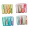 FRCOLOR 4pcs Noise Reduction Earplugs Mute Ear Protectors for Sleeping and Studying Soft Pu Material Comfortable Fit for Everyday Use Mixed Colors view 1
