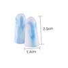 FRCOLOR 4pcs Noise Reduction Earplugs Mute Ear Protectors for Sleeping and Studying Soft Pu Material Comfortable Fit for Everyday Use Mixed Colors view 2