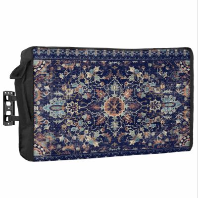 Southwest Flower Waterproof Outdoor TV Cover 40-43 Inch Weatherproof, Outside Television Cover TV Screen Protector with Remote Control Pocket, Rustic Tribal Oriental Native Boho