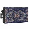 Southwest Flower Waterproof Outdoor TV Cover 40-43 Inch Weatherproof, Outside Television Cover TV Screen Protector with Remote Control Pocket, Rustic Tribal Oriental Native Boho view 1
