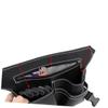 Outanaya 1pc Pu Hairdressing Tools Holder Waist Bag Portable Scissor Organizer for Barbers and Hairdressers Black Multi-Pocket Barber Bag for Hair Cutting Accessories and Tools view 1
