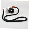 Mikikit Durable Cotton Camera Lanyard Strap for Micro-single and Dslr Cameras Sturdy Hanging Rope Comfortable and Practical Design for Outdoor Use Black No Included view 4