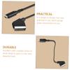 Homoyoyo Video Socket to Scart Cord Universal Audio Video Converter for Tv DVD No Driver Needed Sleek Sturdy view 4
