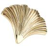 TANIQIACA Nordic Chinese Modern Ginkgo Leaf Brass Furniture Handles for Cabinets Drawers Doors Dressing Tables view 3