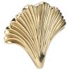 TANIQIACA Nordic Chinese Modern Ginkgo Leaf Brass Furniture Handles for Cabinets Drawers Doors Dressing Tables view 4