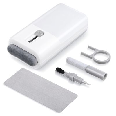 Veemoon 2sets Electronic Cleaning Tools with Key Cap Buckle Cleaning Brush Pen Wiper and Spray Bottle for Headphones Keyboards Laptops Phones and Monitors