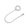 Mikikit USB Led Reading Lamp Adjustable Brightness Night Light for Laptop Pc and Power Bank Flexible Eye Protection Design Portable White Lamp for Home Office and Camping view 1