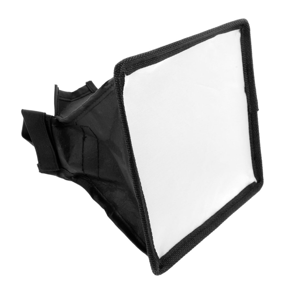 Veemoon Camera Flash Diffuser Softbox Portable Softbox for Photography Lighting Easy to Install Flash Diffuser for Camera Excellent Performance for Quality Photos