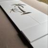 Double Palm Tree Shutter, Custom Exterior PVC, Coastal Decor-Sold Individually (Width: 14.5, Height: 41) view 3