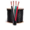Cables Direct Online Speaker Wire 16 Gauge, 500 ft for Outdoor and Indoor Use, 16/4 CCA (Copper Clad Aluminum) Stranded Bulk Audio Cable, In Ground Direct Burial Waterproof and UV Resistant view 1