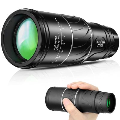 Fodalob Concert Camping Telescope for Adults - 16x52 Monocular Telescope Mini Dual Focus Optics Zoom Telescope for Birds Watching,Wildlife,Hunting,Camping,Hiking,Tourism,Armoring,Living Concert