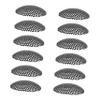 Veemoon 12pcs Speaker Protective Mesh Cover Net Durable Microphone Guard Easy to Install Resistant Audio Protection Net for Sound Box and Speaker Systems view 1