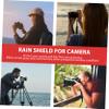 Veemoon Fashion DSLR Rain Cover Ultra Window Weatherproof Camera Accessory Weather Cover view 3
