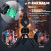 Concert Camping Telescope for Adults - 12x50 Monocular Telescope with Smartphone Holder and Tripod Mini Zoom Optics Telescope for Birds Watching/Wildlife/Hunting/Camping/Hiking/Tourism/Armoring/Living view 4