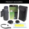 Concert Camping Telescope for Adults - Lighting 5060 Monocular with Mobile Phone Clip Tripod Telescope Mini Portable Outdoor Monocular - 10X Zoom (Color : Monocular+Clip+Tripod) view 3