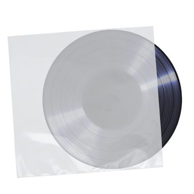 Gadpiparty 30pcs Thickened Vinyl Record Sleeves Flap Protecting Bags for Safe Storage of Cd and Vinyl Records for Collectors and Music Enthusiasts