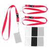 Veemoon 9pieces Grey White Balance Photography Accessory Sturdy Strap for DSLR Cameras and Video Filming Portable Includes Neck Lanyard for Easy Carrying view 1