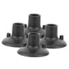Gogogmee 4pcs Rubber Chair Leg Pads for Shower Chairs Non- Design Replacement Caps for Enhanced Stability Installation Inner view 1