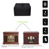 AF-WAN Record Player Turntable dust Cover,Waterproof,Compatible With Nostalgic 6-in-1 Bluetooth Record Player & Multimedia Center VTA-200B Series and VTA-600B Series, Black view 2