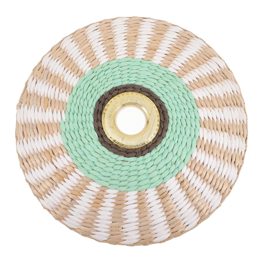 Ciieeo Paper Lampshade for Chandelier Vintage Lamp Shades Replacement Lamp Shade Weaving Lampshade
