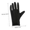 Healeved 12pairs Moisturizing Cotton Gloves Long Fingerless for Women Safety Work Protective Warm Gardening Jewelry Touching Car Driving Outdoor view 3