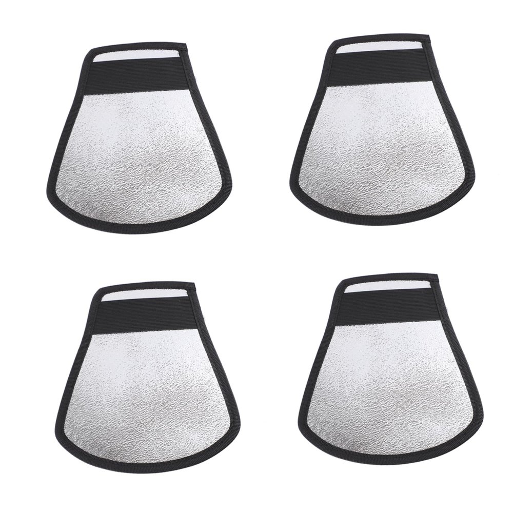 Veemoon 4pcs Camera Flash Reflector Diffuser Softens Light Eliminates Harsh Shadows Portable Design for Photography Suitable for Beginners and Professionals