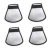 Veemoon 4pcs Camera Flash Reflector Diffuser Softens Light Eliminates Harsh Shadows Portable Design for Photography Suitable for Beginners and Professionals view 1