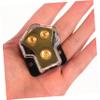 Veemoon Distribution Block Ground Splitter for Power Distributor Input and Output Sturdy Design for Automotive and Use view 2