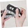 KONTONTY 6pcs Blank Cassette Tapes for Recordable Audio Compatible with Various Recorders Transparent Storage Case Durable and Long-Lasting for Speech and Music Recording view 4