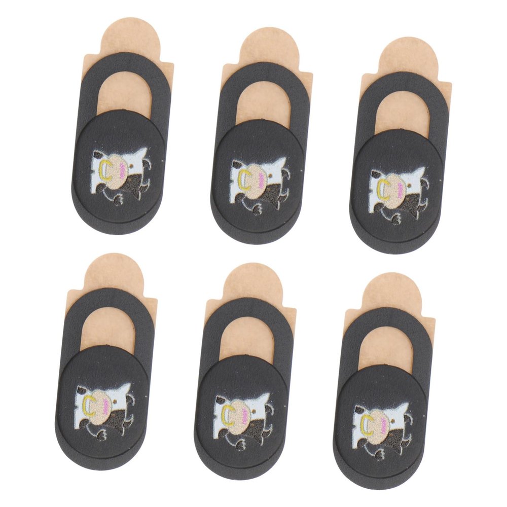 ARTIBETTER 6pcs Cover Webcam Cover Cam for Smartphone Phones Webcam Lens Cap Hider Slider Abs Tablet