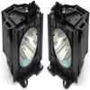 2-Pack Projector Lamp for Panasonic PT-DW5000 PT-DW5000E PT-DW5000L PT-DW5000U PT-DW5000EL PT-DW5000U/UL Assembly with Genuine Original NSH300W OEM Bulb - 1 Year Warranty view 1