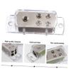 Housoutil Car Audio Power Distribution Block Splitter for Boats Rvs and Cars Plated Material Compact Removable Protective Shell view 3