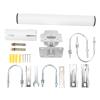 Satellite Antenna Pole Mount Kit, Alloy Steel, Adjustable Tilt Bracket, V2 Compatible view 1
