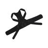 TOVINANNA Adjustable Posture Corrector for Back Support Ergonomic Hunchback Correction Strap for Adults and Students Reusable Back Brace for Improved Posture and Spine Health Black view 1