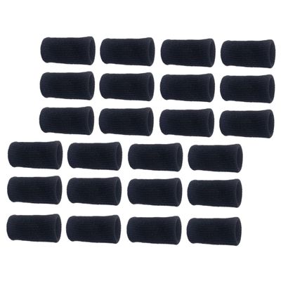 FRCOLOR 30pcs Sports Finger Sleeves Flexible Finger Covers for and Support Volleyball and Other Sports Material