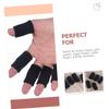 FRCOLOR 30pcs Sports Finger Sleeves Flexible Finger Covers for and Support Volleyball and Other Sports Material view 2