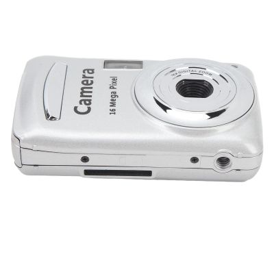 Diyeeni Digital Camera, 1080P Camera for Kids, 16MP Digital Point and Shoot Camera, 16X Zoom, Anti Shake, Compact Small Travel Camera for Girls Boys Student Teens (Silver Gray), Diyeeniotv6hxdr1y-12