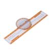 Plastic Aviation Computer Orange Circular Slide Ruler calculate ground speed estimate fuel consumption view 3